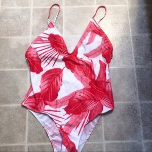 Floral One piece swimsuit